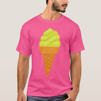 T-shirt Crème glacée mignonne Citron Fraise Crème jour enf