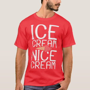 T-shirt Crème glacée Nice crème glacée 