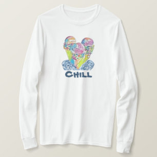 T-shirt crème glacée réfrigérée