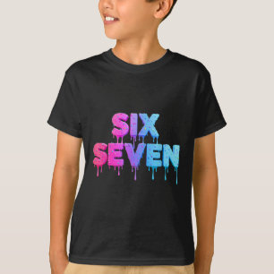 T-shirt Crème Glacée Six Sept Dégoulinante Génération Alph