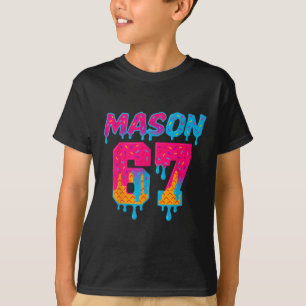 T-shirt Crème Glacée Six Seven Drip Sport 67 Mason Mème 