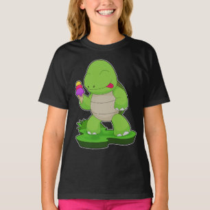 T-shirt Crème glacée Tortue gaufre