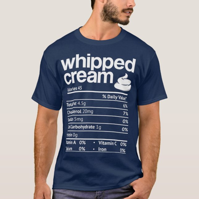 T-shirt Crème humide Nutrition Drôle Thanksgiving (Devant)
