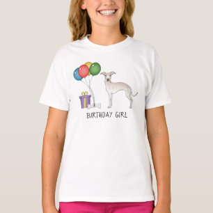 T-shirt Crème Italien Greyhound Cute Dog - Anniversaire fi