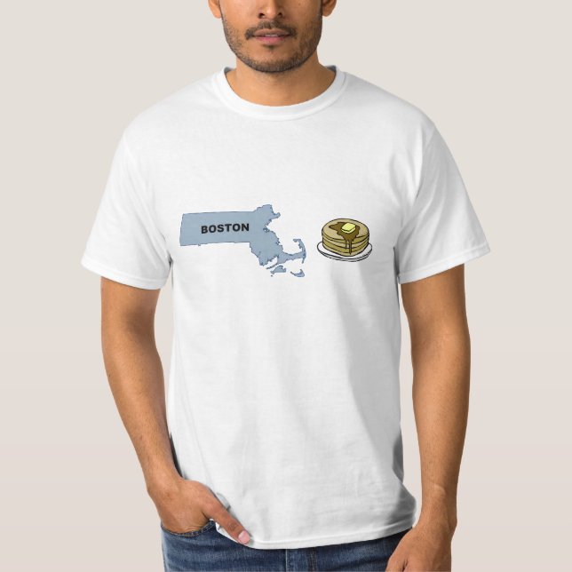 T-shirt Crêpe de Boston (Devant)