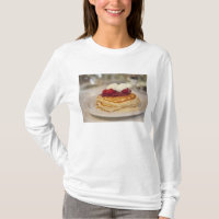 Crêpes aux framboises