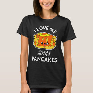 T-shirt Crêpes Je les adore Petit déjeuner mignon Crêpe