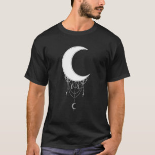 T-shirt Crescent Lune esthétique Goth Soft Grunge Gothique