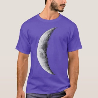 T-shirt Crescent Moon Espace extra-atmosphérique Galaxie A