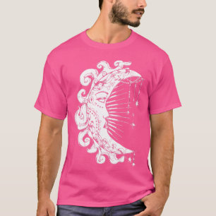 T-shirt Crescent Moon Spirit Goth Astrologie gothique Taro