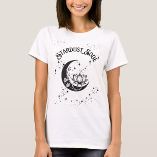 T-shirt Crescent Moon Stardust Soul Graphic Tee