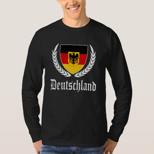 T-shirt Crest de Deutschland (Devant)