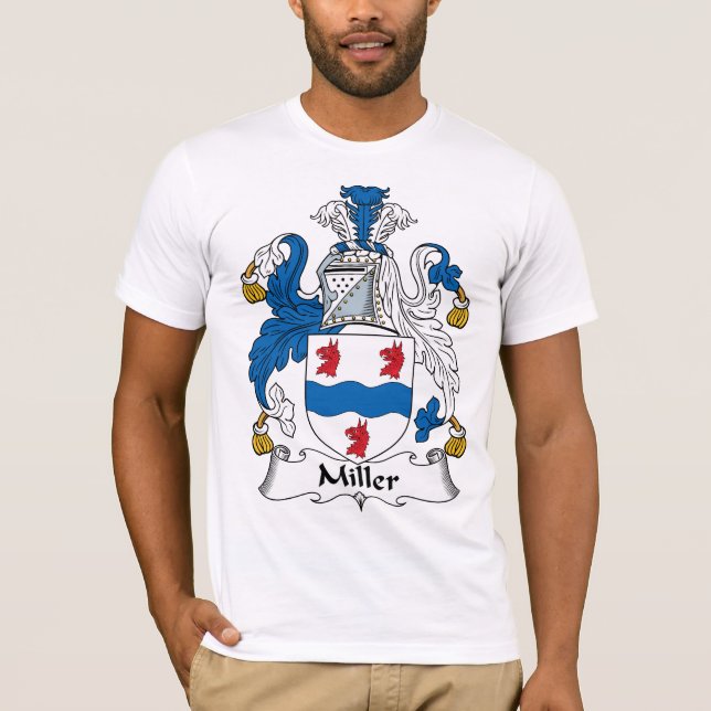 T-shirt Crest de la famille Miller (Devant)