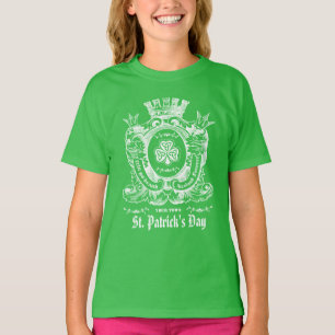 T-shirt Crest Shamrock celtique St. Patrick's Day