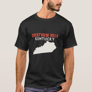 T-shirt Crestview Hills Kentucky USA State America Travel