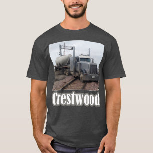 T-shirt Crestwood Kentucky KY Tourisme Semi coincé sur _12