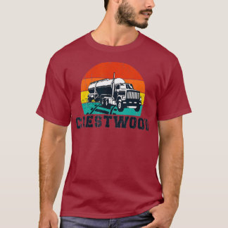 T-shirt Crestwood Kentucky KY Tourisme Semi coincé sur _17