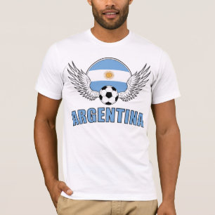 T-shirt Crête argentine du football (lumière)