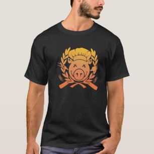 T-shirt Crête de BBQ - le coucher du soleil se fanent