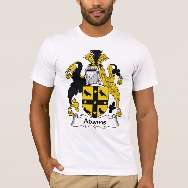 T-shirt Crête de famille d'Adams (Devant)