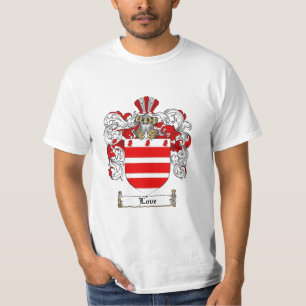 T-shirt Crête de famille d'amour - manteau d'amour des