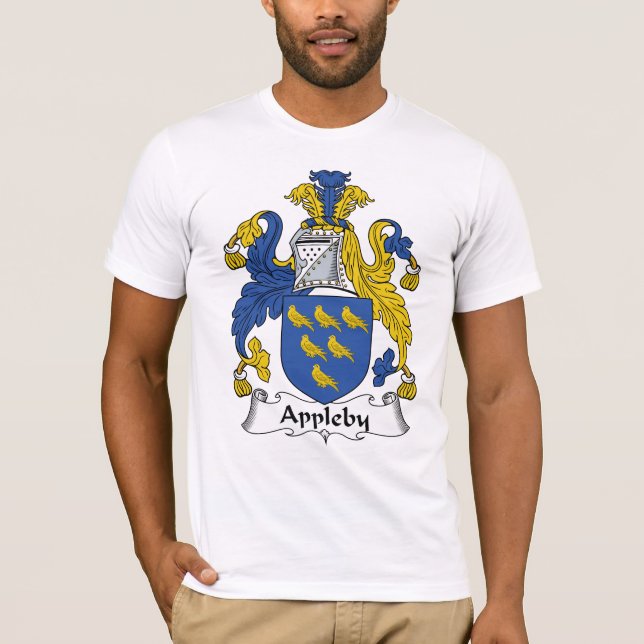 T-shirt Crête de famille d'Appleby (Devant)