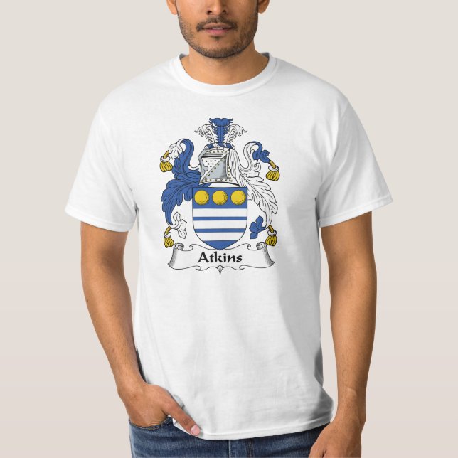 T-shirt Crête de famille d'Atkins (Devant)