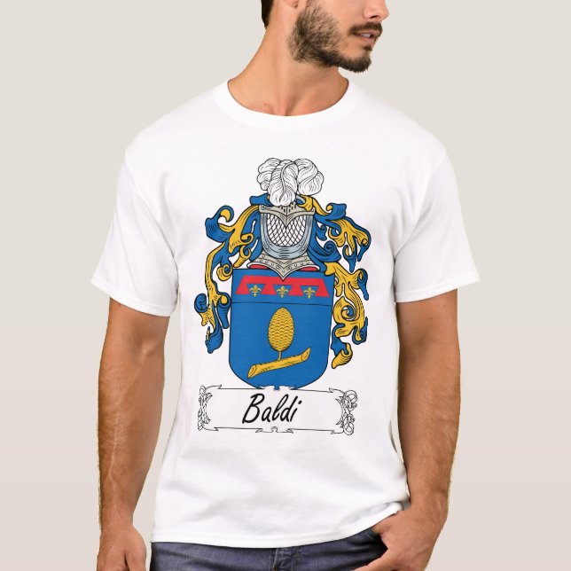 T-shirt Crête de famille de Baldi (Devant)