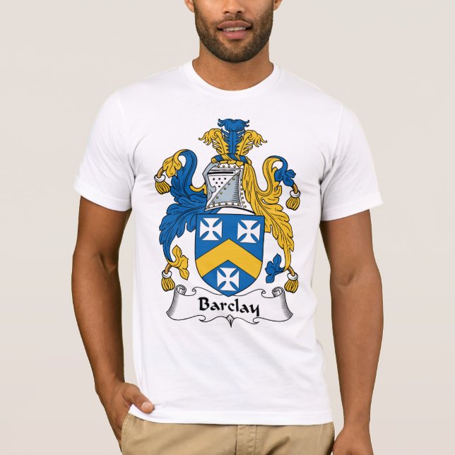 T-shirt Crête de famille de Barclay (Devant)