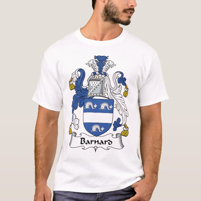 T-shirt Crête de famille de Barnard (Devant)