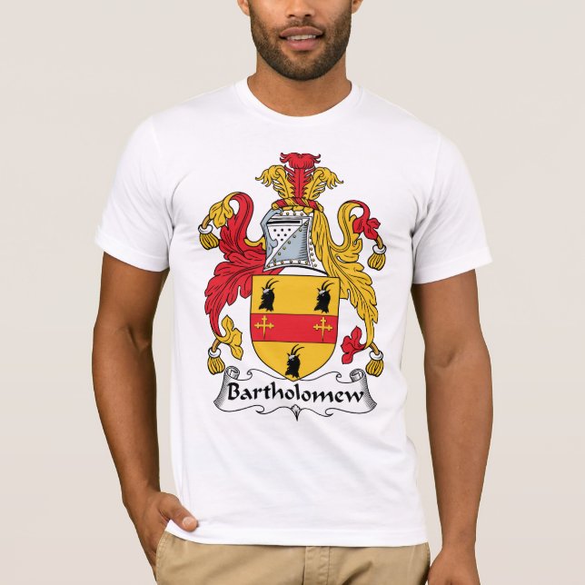 T-shirt Crête de famille de Bartholomew (Devant)