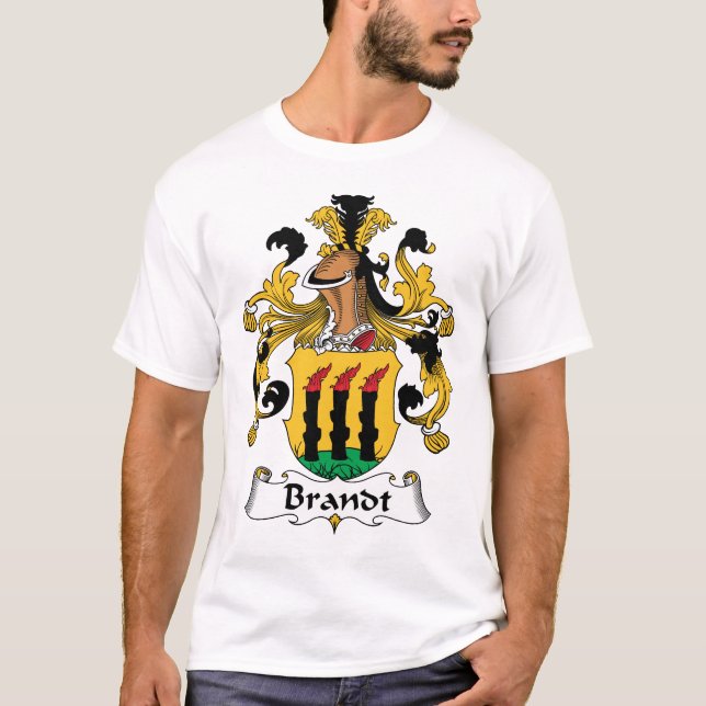 T-shirt Crête de famille de Brandt (Devant)