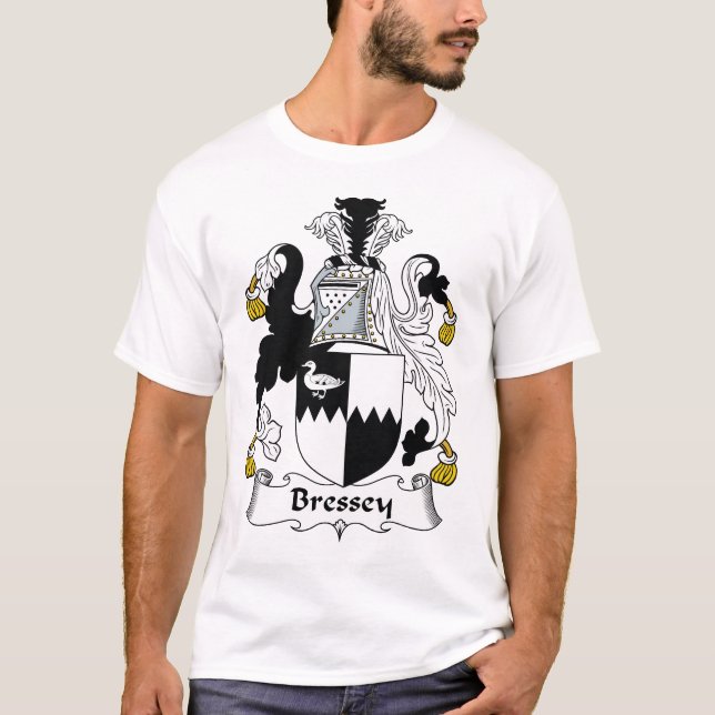 T-shirt Crête de famille de Bressey (Devant)