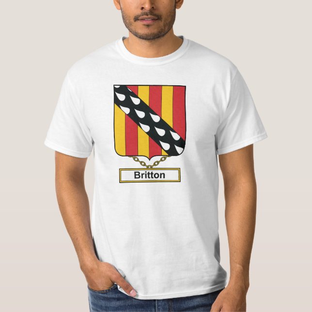 T-shirt Crête de famille de Britton (Devant)