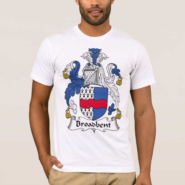 T-shirt Crête de famille de Broadbent (Devant)