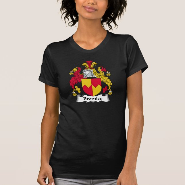T-shirt Crête de famille de Bromley (Devant)
