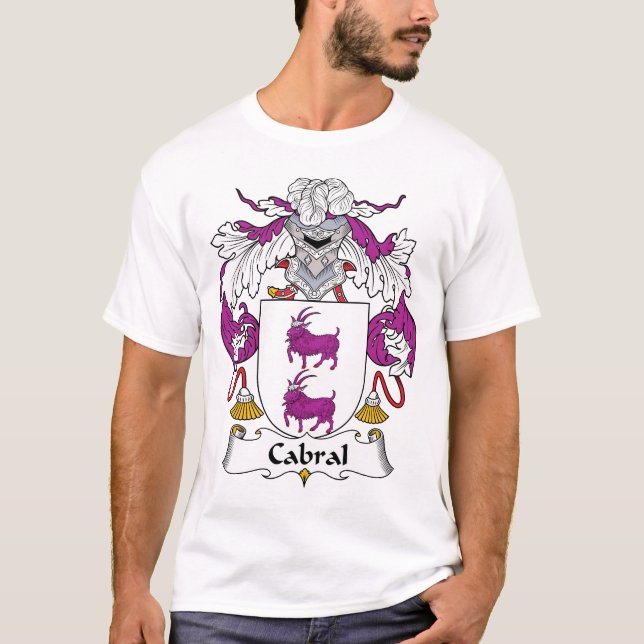 T-shirt Crête de famille de Cabral (Devant)