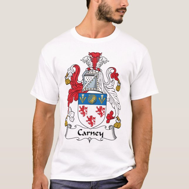 T-shirt Crête de famille de Carney (Devant)