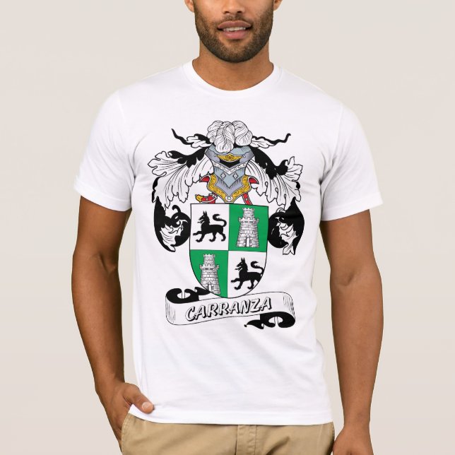 T-shirt Crête de famille de Carranza (Devant)