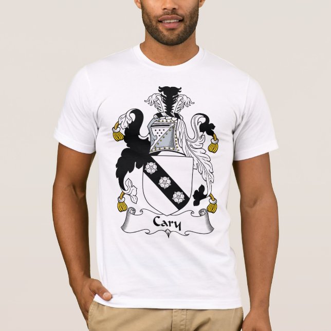 T-shirt Crête de famille de Cary (Devant)