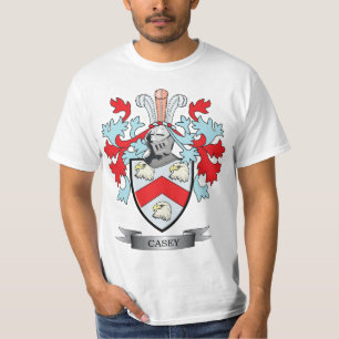 T-shirt Crête de famille de Casey et manteau des bras