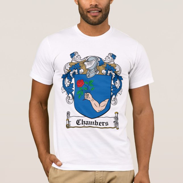 T-shirt Crête de famille de chambres (Devant)