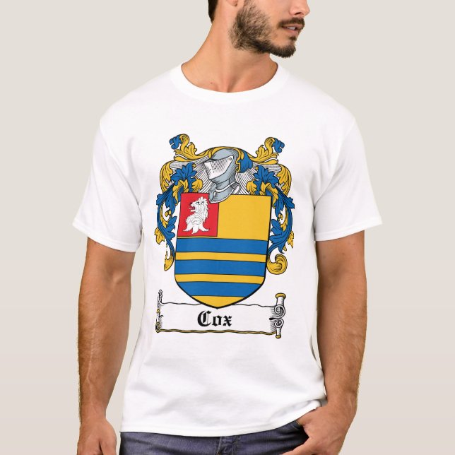 T-shirt Crête de famille de Cox (Devant)