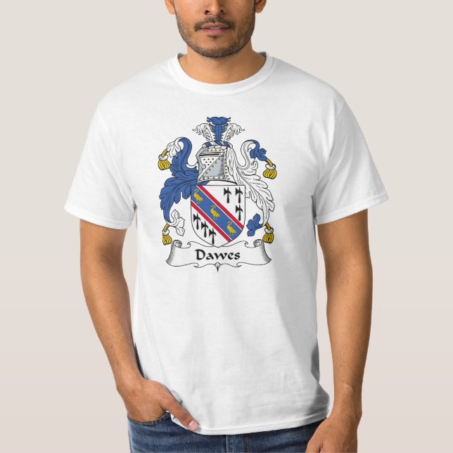 T-shirt Crête de famille de Dawes (Devant)