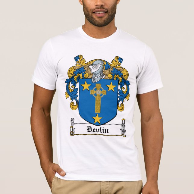 T-shirt Crête de famille de Devlin (Devant)