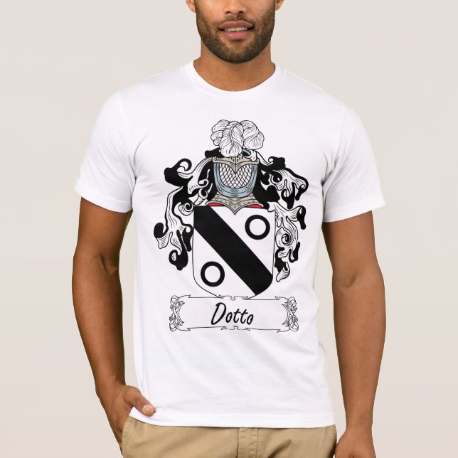 T-shirt Crête de famille de Dotto (Devant)