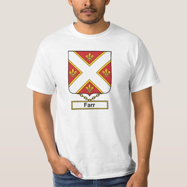 T-shirt Crête de famille de Farr (Devant)