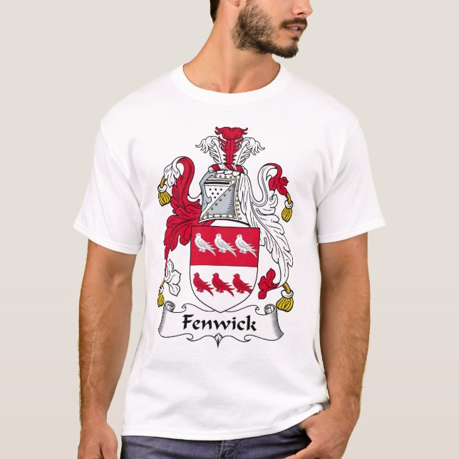 T-shirt Crête de famille de Fenwick (Devant)