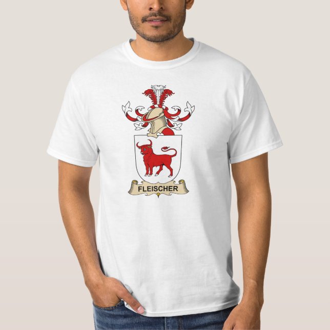 T-shirt Crête de famille de Fleischer (Devant)