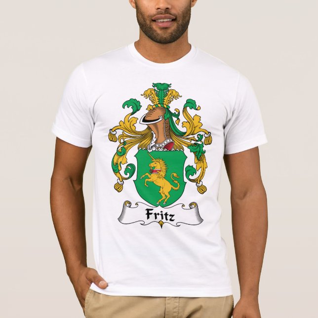 T-shirt Crête de famille de Fritz (Devant)